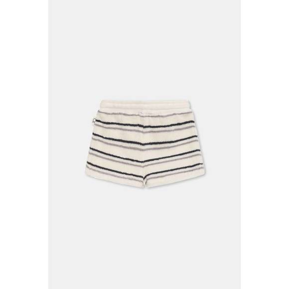 NEW MY LITTLE COZMO kids' boris shorts in grey/anthracite stripes - Picture 2 of 2